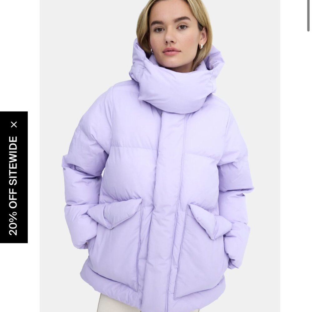 Halfdays Wheeler Parka, Lavender, size S - Picture 2 of 5